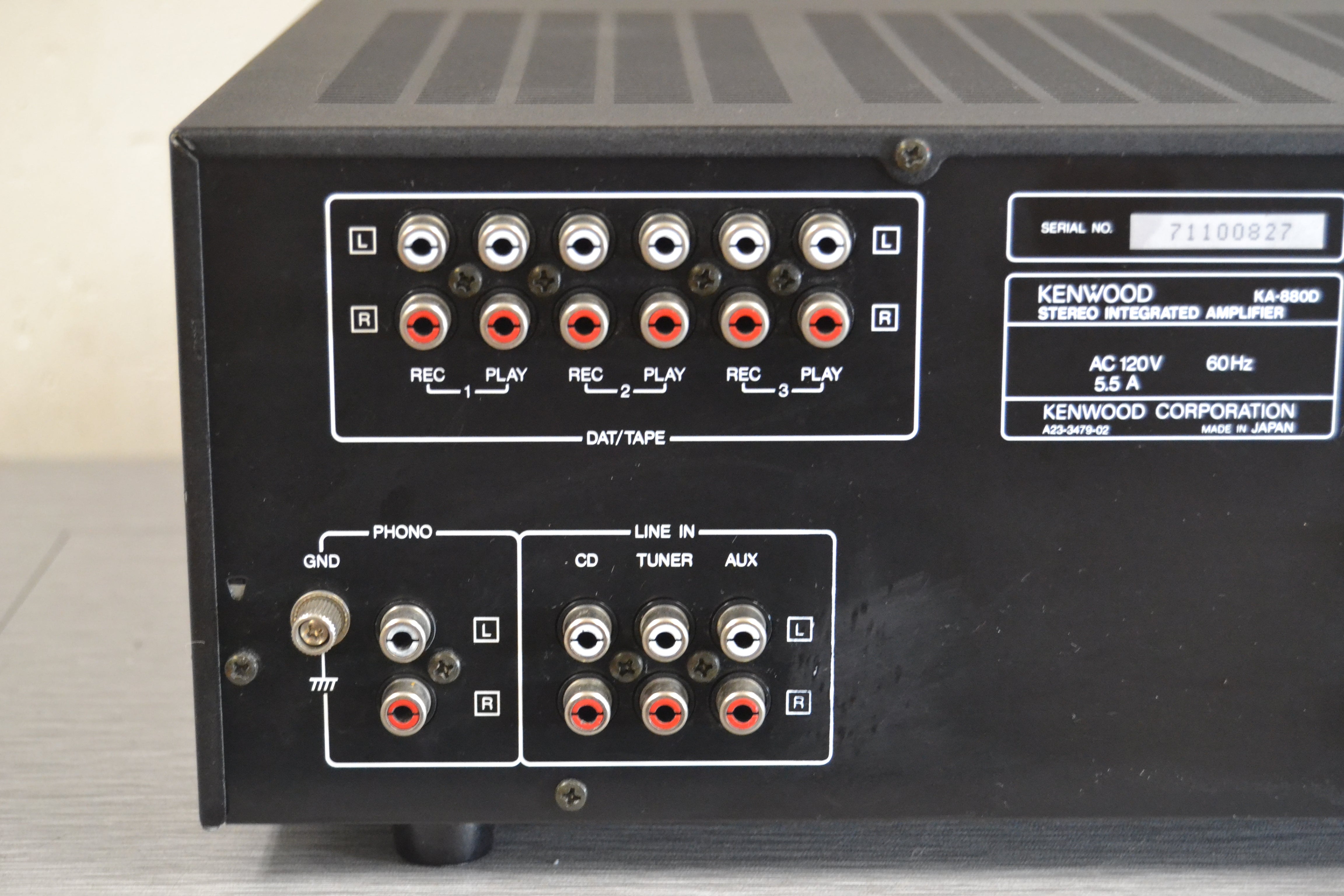 Kenwood KA-880D Stereo Integrated Amplifier * 100W RMS