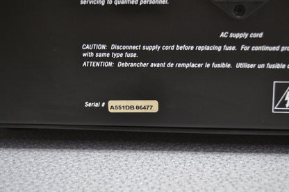 Adcom GFA-5500 Power Amplifier * 200W RMS * 1995