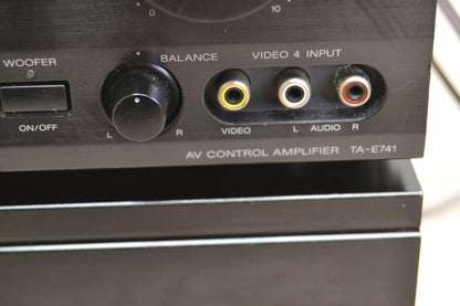 Sony Stack ! TA-E741 Preamplifier - ST-JX741 Tuner - N110 Power Amplifier