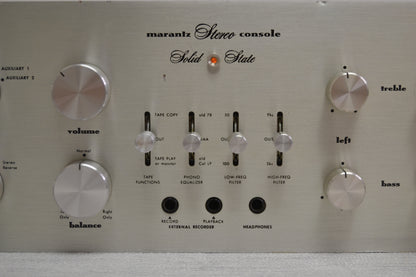 Marantz Model 7T Stereo Preamplifier * Fully Serviced - Restored and Recapped * NEW Heiukko Solid Wood Case