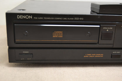 Denon DCD-610 Single CD Player * Remote * Fully Serviced