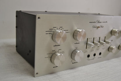Marantz Model 7T Stereo Preamplifier * Fully Serviced - Restored and Recapped * NEW Heiukko Solid Wood Case