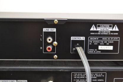 Sony Stack ! TA-E741 Preamplifier - ST-JX741 Tuner - N110 Power Amplifier