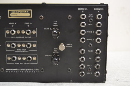 Marantz Model 7T Stereo Preamplifier * Fully Serviced - Restored and Recapped * NEW Heiukko Solid Wood Case
