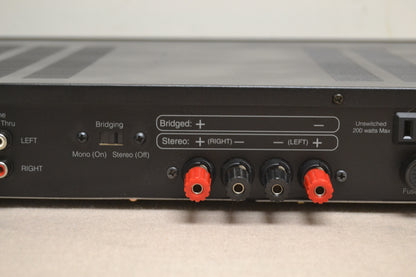 AudioSource Amp One/A Stereo Power Amplifier * 80W RMS * 1999