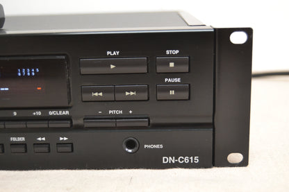 Denon DN-C615 * Pro Line * Single CD Player * Fully Serviced * Remote
