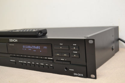 Denon DN-C615 * Pro Line * Single CD Player * Fully Serviced * Remote