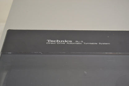 Technics SL-5 Linear Tracking Turntable * Fully Serviced *