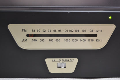 LCM rc1970A Stereo Record Player with AM/FM Tuner