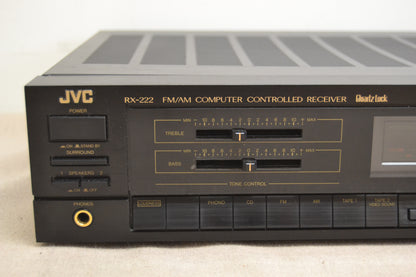 JVC RX-222 Stereo Receiver * 35W RMS * Fully Serviced