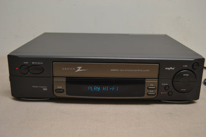 Zenith VRA-424* 4 Heads Hi-Fi Video Cassette Recorder * Fully Serviced * New Belts