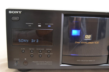 Sony DVP-CX985V * DVD/CD/SACD Player 400 Discs