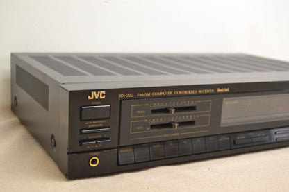 JVC RX-222 Stereo Receiver * 35W RMS * Fully Serviced