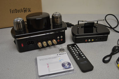 Fatman Wi Tube Amplifier * Ipod Dock * Bluetooth Adapter * Remote