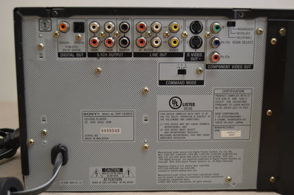 Sony DVP-CX985V * DVD/CD/SACD Player 400 Discs