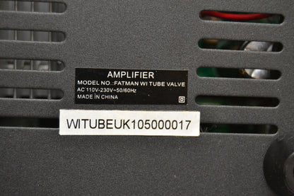 Fatman Wi Tube Amplifier * Ipod Dock * Bluetooth Adapter * Remote