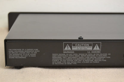 Carver H-9AV Sonic Hologram Generator * Fully Serviced