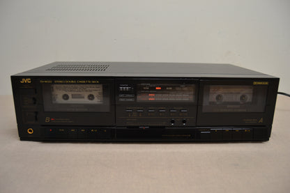 JVC TD-W222 Double Cassette Deck * Fully Serviced * New Belts