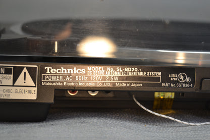 Technics SL-BD20 Semi Automatic Turntable * Fully Serviced
