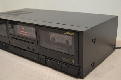 JVC TD-W222 Double Cassette Deck * Fully Serviced * New Belts