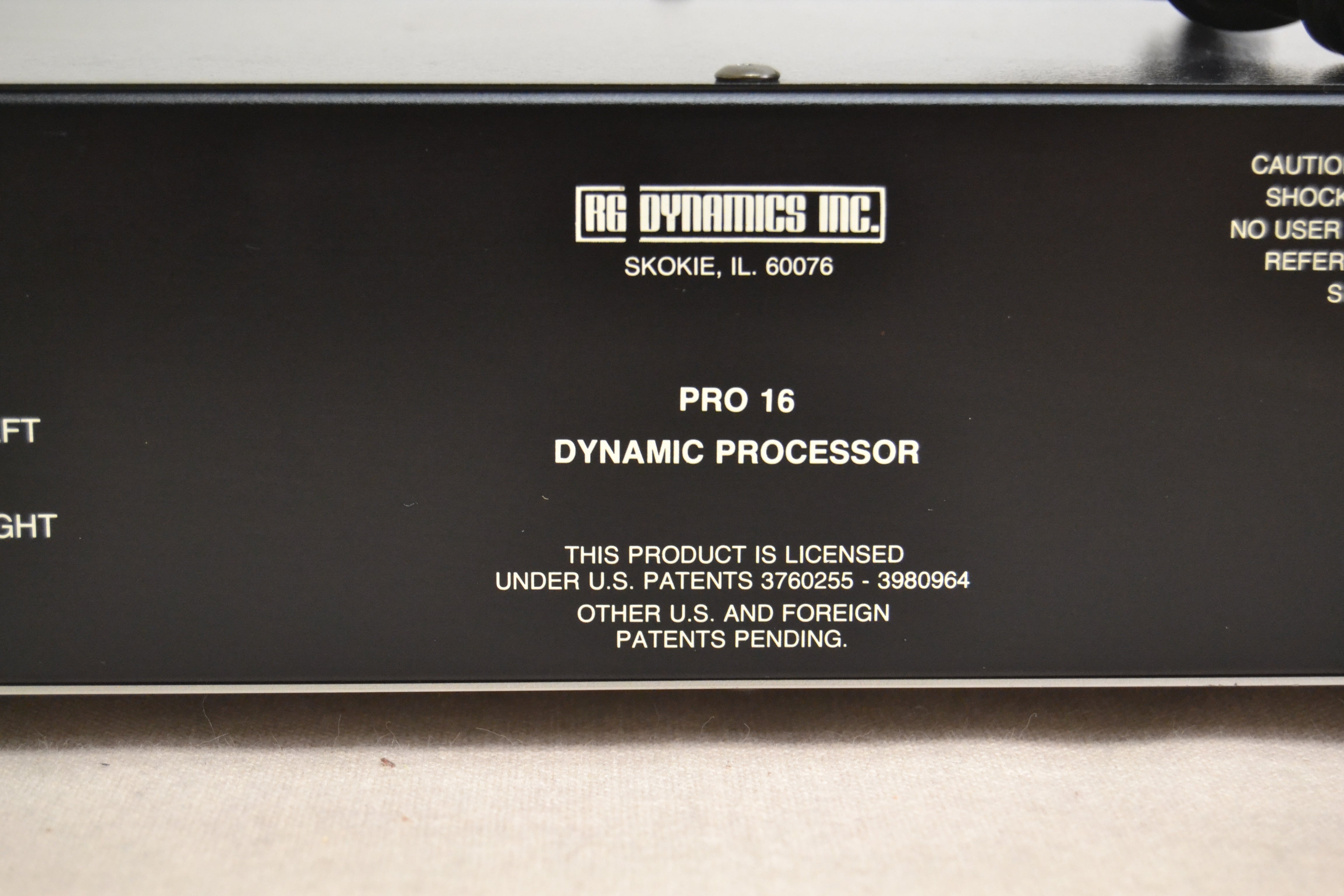 RG Pro 16 Dynamic Processor Expander * Fully Serviced – The
