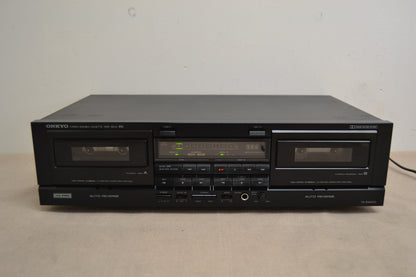 Onkyo TA-RW400 Double Cassette Deck * Fully Serviced * New Belts