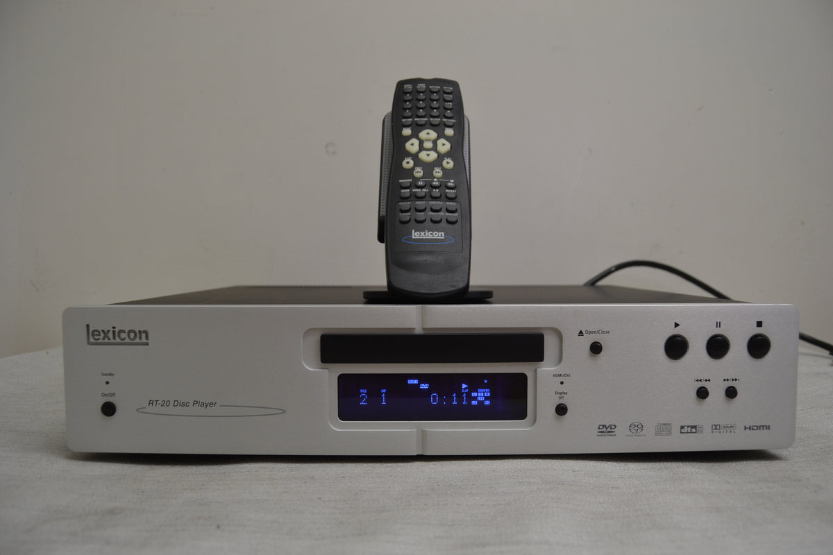 Lexicon RT-20 Universal Player CD/DVD/SACD * Remote * Fully Serviced * Manual