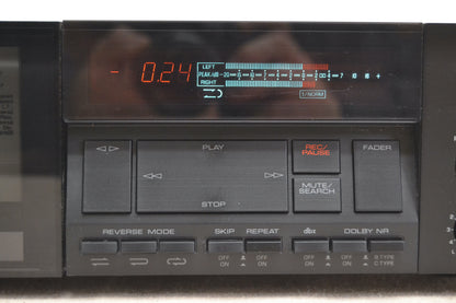 Yamaha K-720 Single Cassette Deck * DBX * Fully Serviced * New Belts