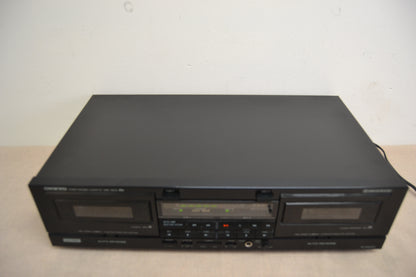Onkyo TA-RW400 Double Cassette Deck * Fully Serviced * New Belts