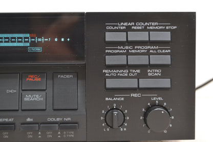 Yamaha K-720 Single Cassette Deck * DBX * Fully Serviced * New Belts