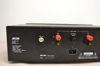 Adcom GFA-5400 Stereo Power Amplifier * 125W RMS