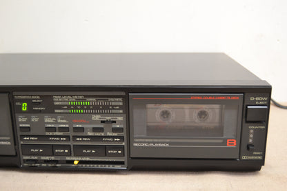 Nikko D-60W Double Cassette Deck * Programmable * Fully Serviced * New Belts