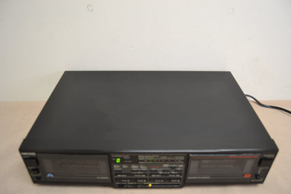 Nikko D-60W Double Cassette Deck * Programmable * Fully Serviced * New Belts