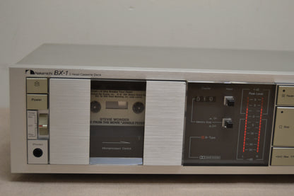 Nakamichi BX-1 Single Cassette Deck * Fully Serviced * New Belts