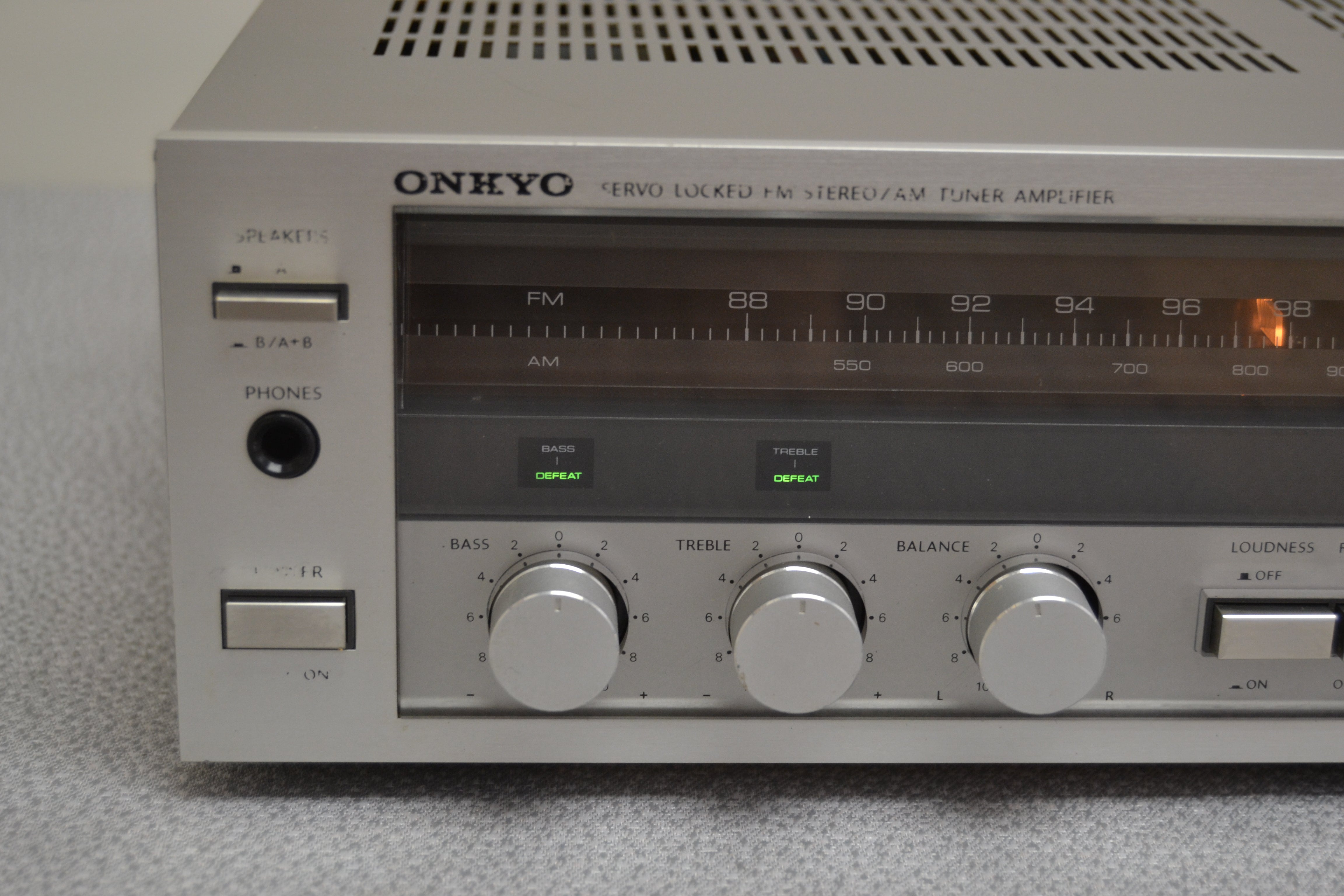 Onkyo TX-21 Stereo Receiver * 30W RMS * 1982
