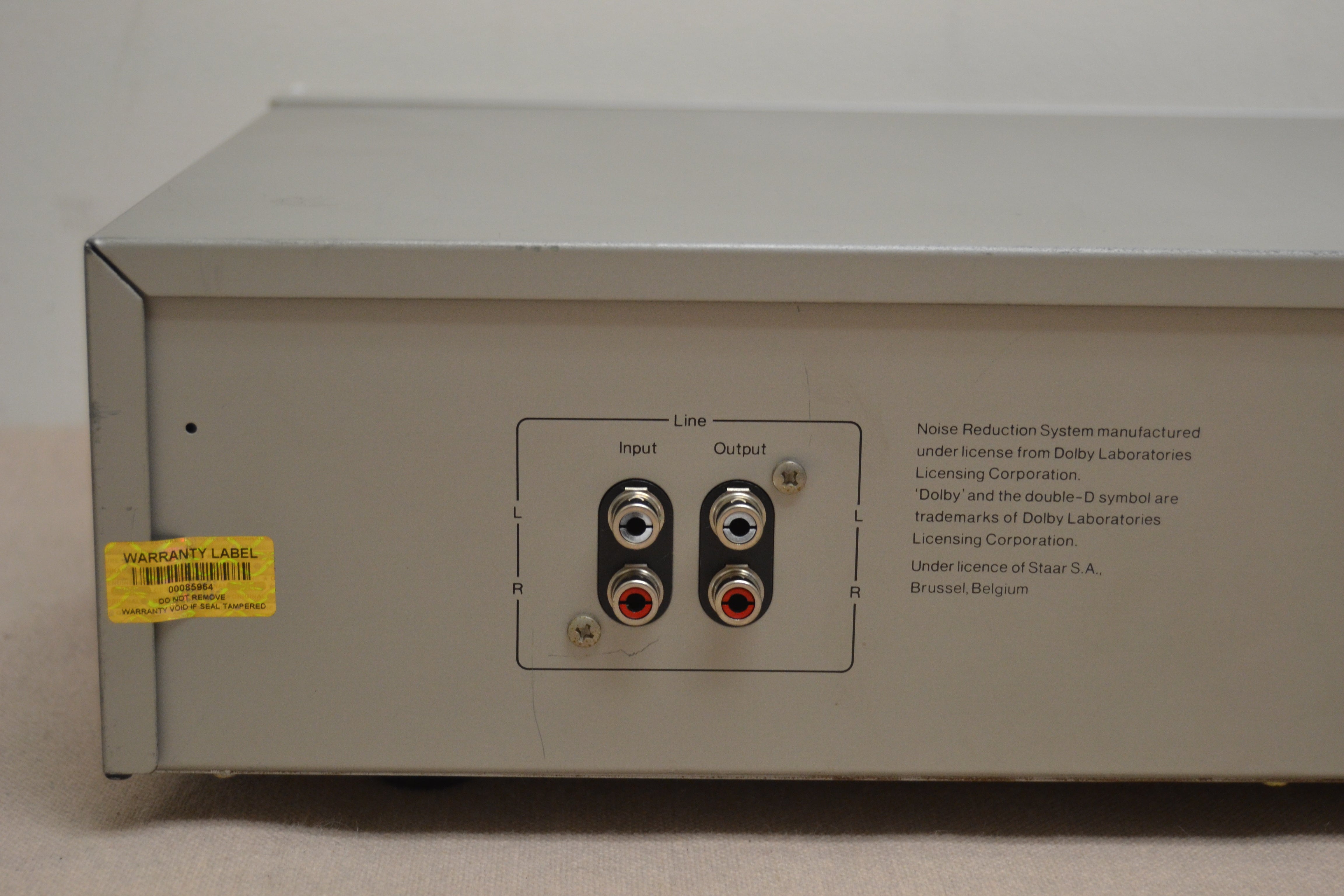 【希少】Nakamichi BX-1 カセットデッキ Nakamichi BX-1の仕様 ナカミチ