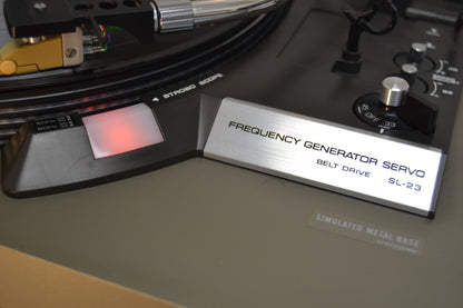 Technics SL-23 Belt Drive Turntable * Manual * Fully Serviced