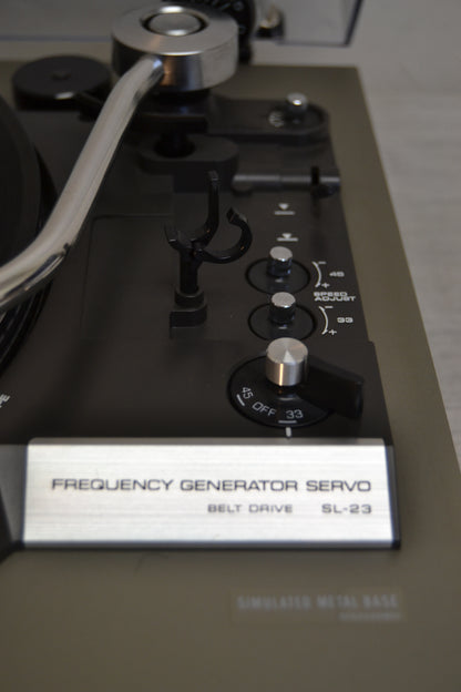 Technics SL-23 Belt Drive Turntable * Manual * Fully Serviced