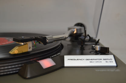 Technics SL-23 Belt Drive Turntable * Manual * Fully Serviced