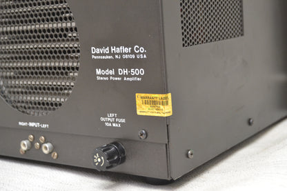 Hafler DH-500 Stereo Power Amplifier * 225W RMS * Fully Serviced * Manual