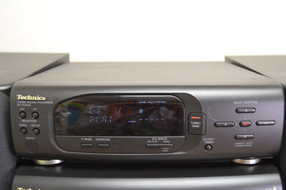 Technics SC-CH717 Mini Changer System * Complete System Fully Serviced and Functional ! * 60W RMS