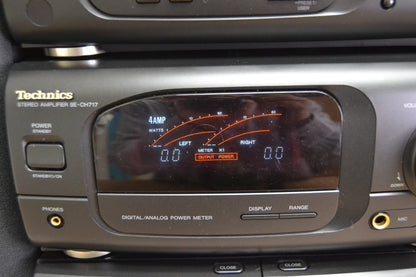 Technics SC-CH717 Mini Changer System * Complete System Fully Serviced and Functional ! * 60W RMS