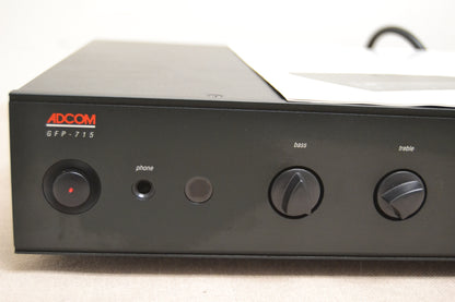 Adcom GFP-715 Stereo Preamplifier * Manual