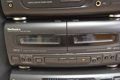 Technics SC-CH717 Mini Changer System * Complete System Fully Serviced and Functional ! * 60W RMS