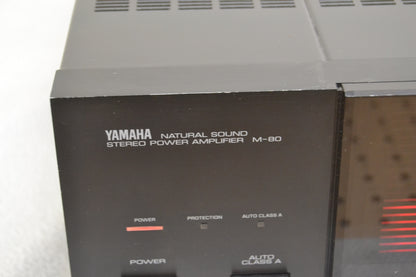 Yamaha M-80 Stereo Power Amplifier * 250W RMS * 1984