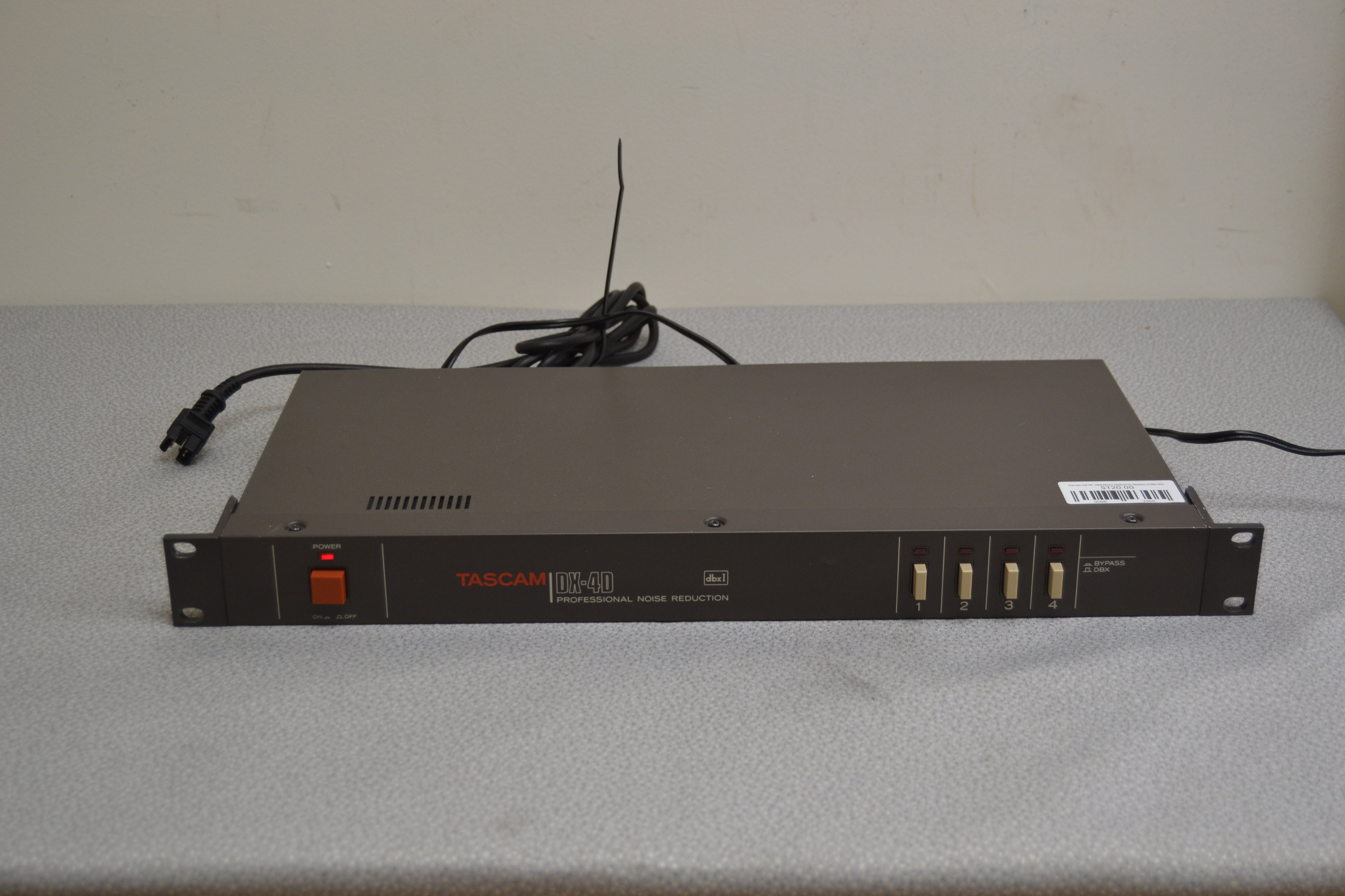 Tascam DX-4D  DBX Noise Reduction System (1982-89)