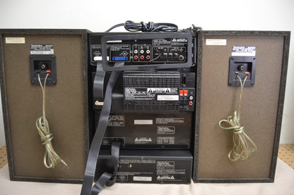 Technics SC-CH717 Mini Changer System * Complete System Fully Serviced and Functional ! * 60W RMS