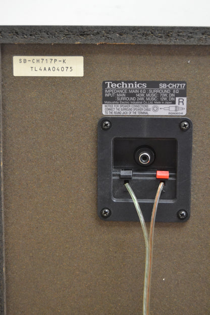 Technics SC-CH717 Mini Changer System * Complete System Fully Serviced and Functional ! * 60W RMS