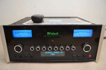 McIntosh C50 Stereo Preamplifier * Remote * Manual * Box * MINT !!