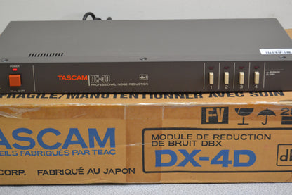 Tascam DX-4D  DBX Noise Reduction System (1982-89) * Box * Manual